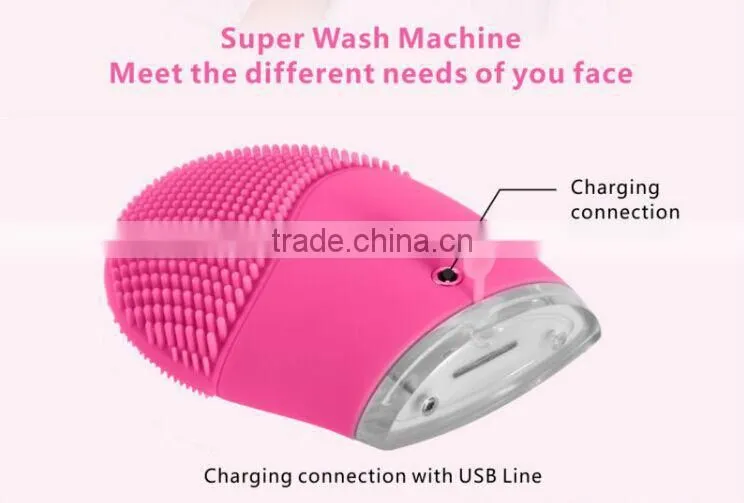 Mini Super Cool Face Cleansing Silicone Facial cleaner