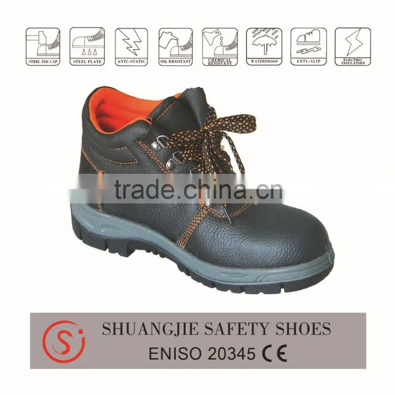 Cheapest men's safety boots safety shoes with steel toe 9056