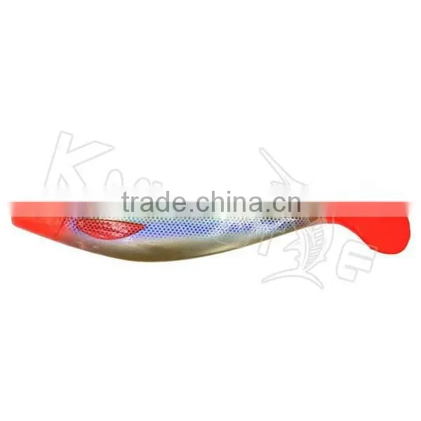 CHGTCS01 factory price soft fishing tackle shad swimbait trout bass pike lures
