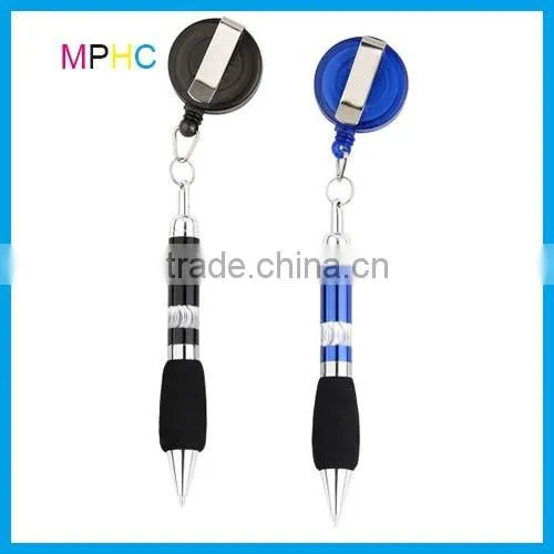 Fancy Portable Small Bottle Shaped Ballpoint Pens with cord for mobile/keychain