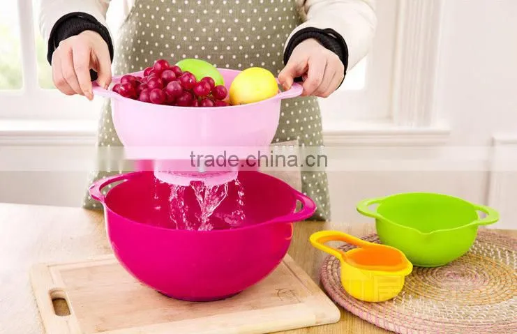 Rainbow creative measuring cup and bowl 10pieces