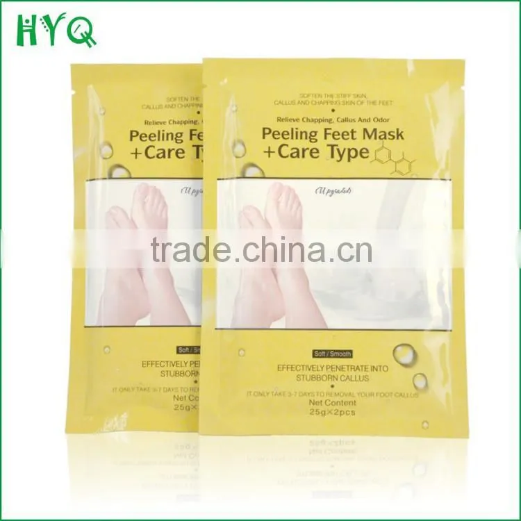 Remove Dead foot peeling mask AFY 24K gold Revitalizing Exfoliazting Softening foot mask