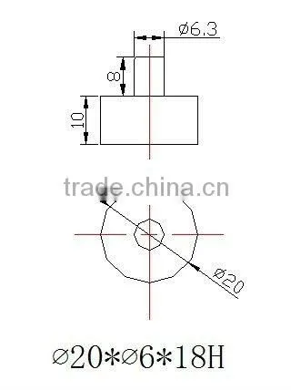Square Metal Pipe Fitting Plug With Thread,Rubber/plastic stopper for automobile
