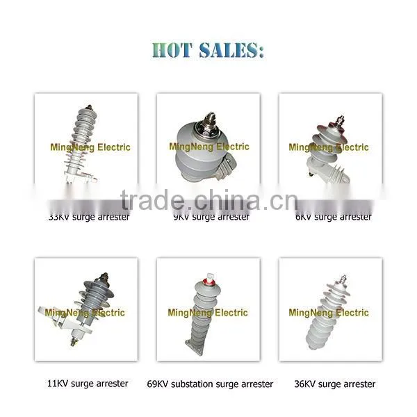 35KV Three Phases Surge Arresters for Lightning Protection