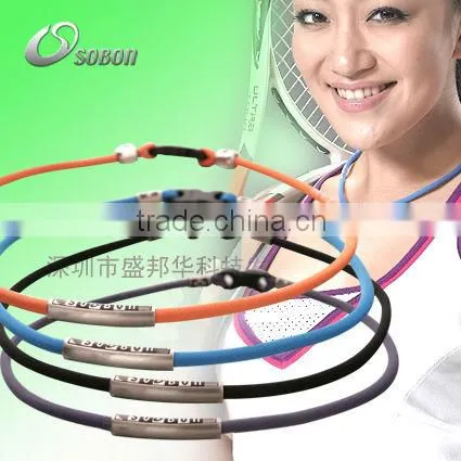 black silicone necklace with magnetic clasp
