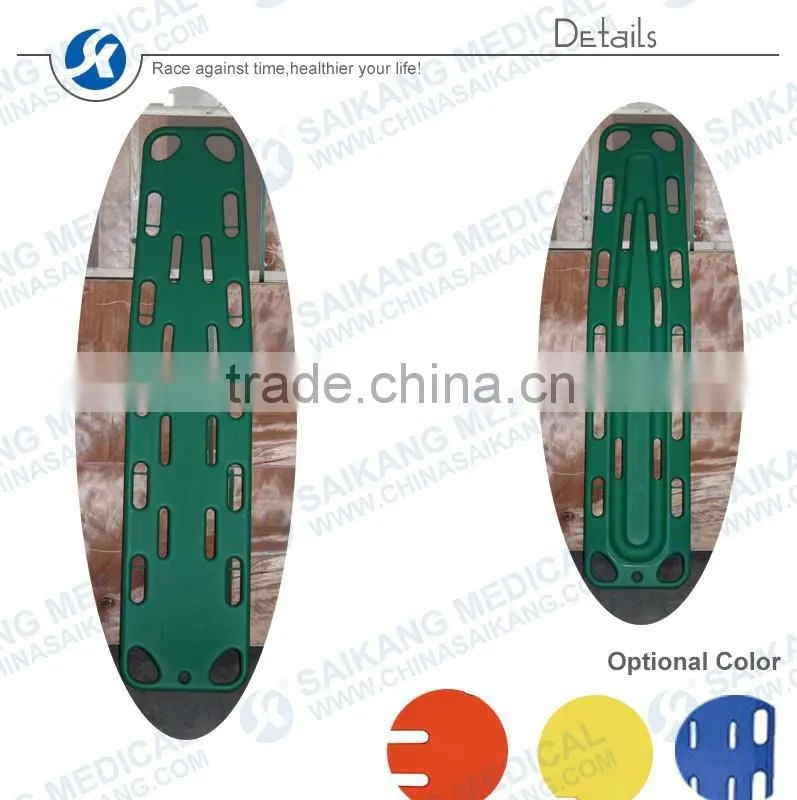 Medical Appliances Plastic Spine Boardfor Ambulance