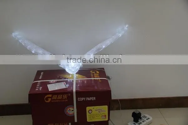 3D LED christmas acrylic pigeon motif light / christmas decoration string light