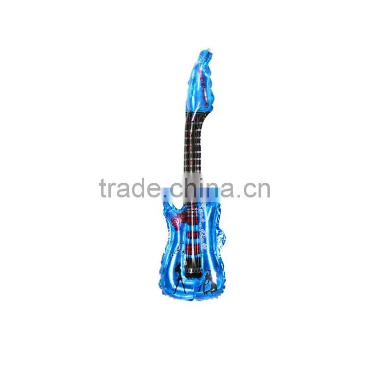 Customized Available Eco-friendly PVC Inflatable guitar,Inflatable