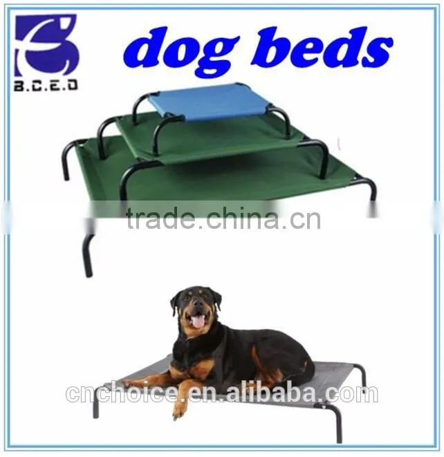 Steel-Framed Portable Elevated Pet Bed