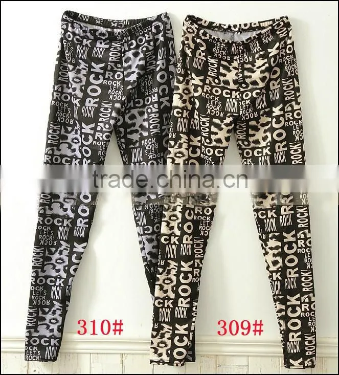 USA Trendy Square Rhombus Tartan Digital Print Leggings