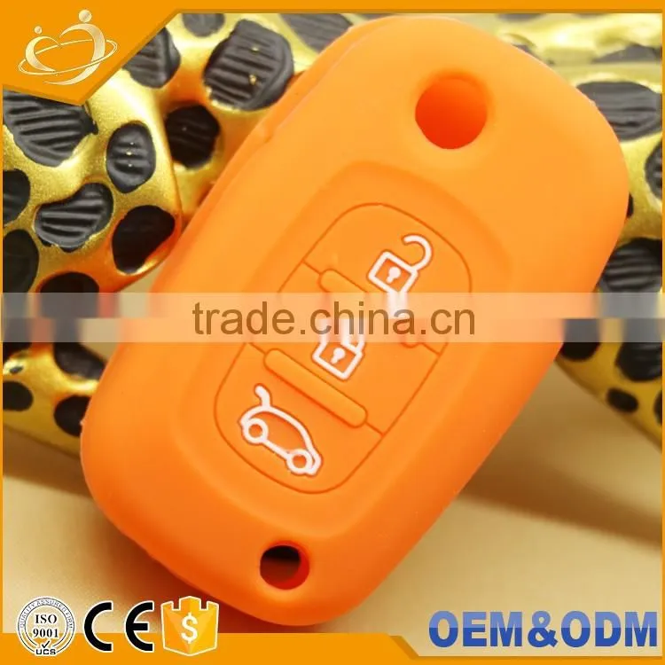 Silicone Skin Car Remote Fob Shell Holder Case Cover For Renault Clio Kangoo Megane Modus