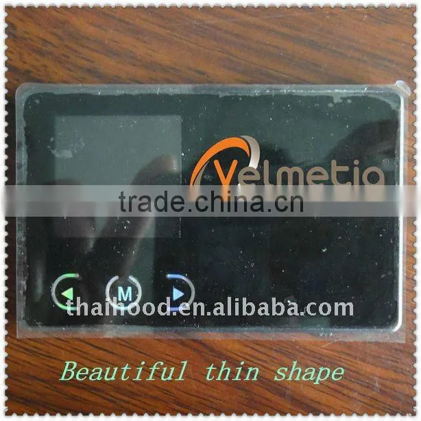 1.5'' black/white credit card mini digital photo frame