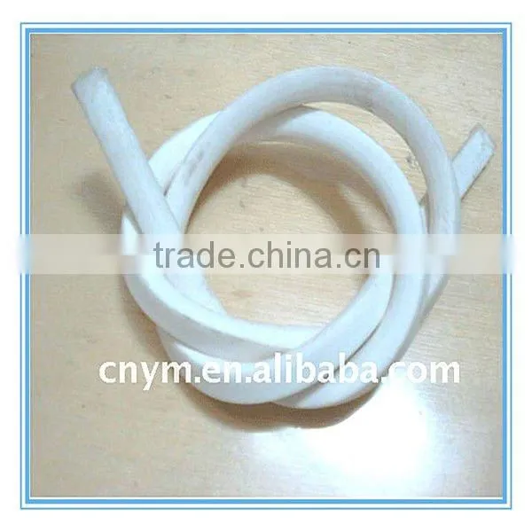 Moulded rubber strip