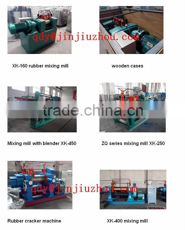XK-160 Laboratory Mixing Mill Rubber Mixer / Laboratory Rubber Open Mixing Mill