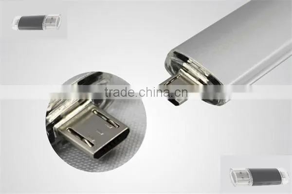 Factory Price High Quality Real Capacity Promotional Rotatable OTG USB Flash Drive 8G/16G/32G For All Smartphones