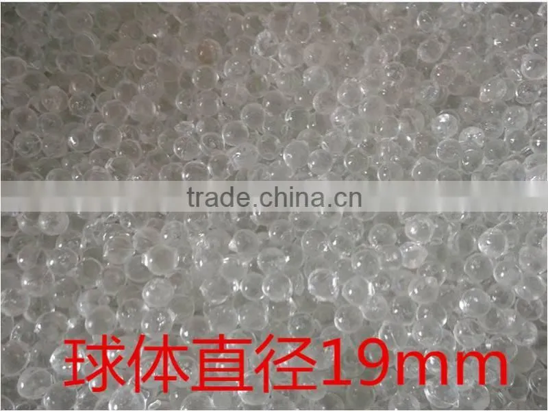 2015 hot sale Glassy Transparent burnished balls