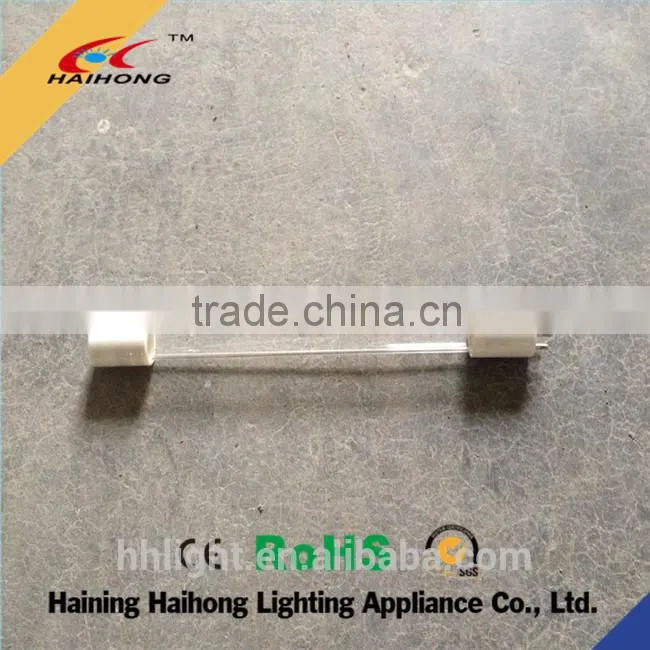 double-ended 185nm 254nm T5 quartz glass uv germicidal lamp