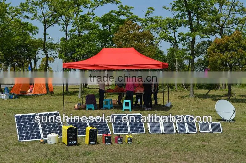 80W portable folding solar panel kt