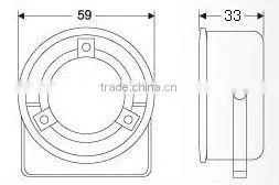 BEST PRICE PS-110 piezo buzzer,DC 12V ,DC 24V