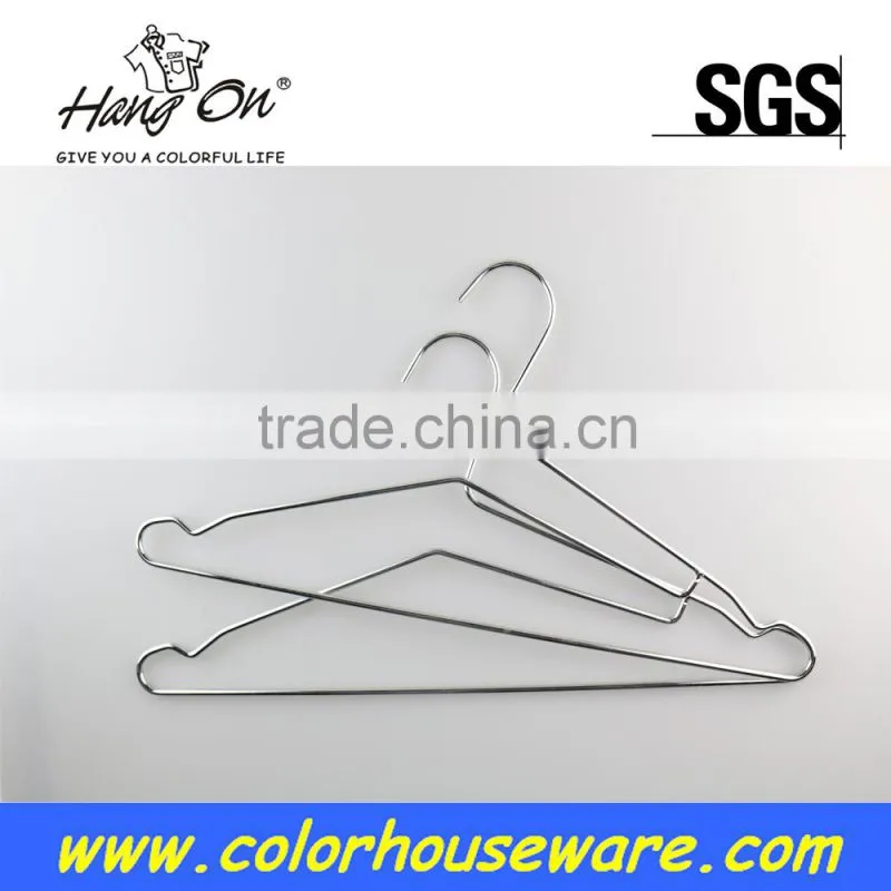 slim line Metal wire hanger for clothes in the home