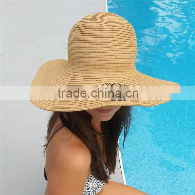 Personalized Monogrammed Women's Beach Floppy Hat