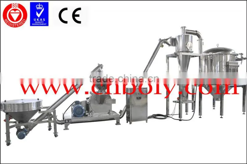 Grain screw conveyor with hopper