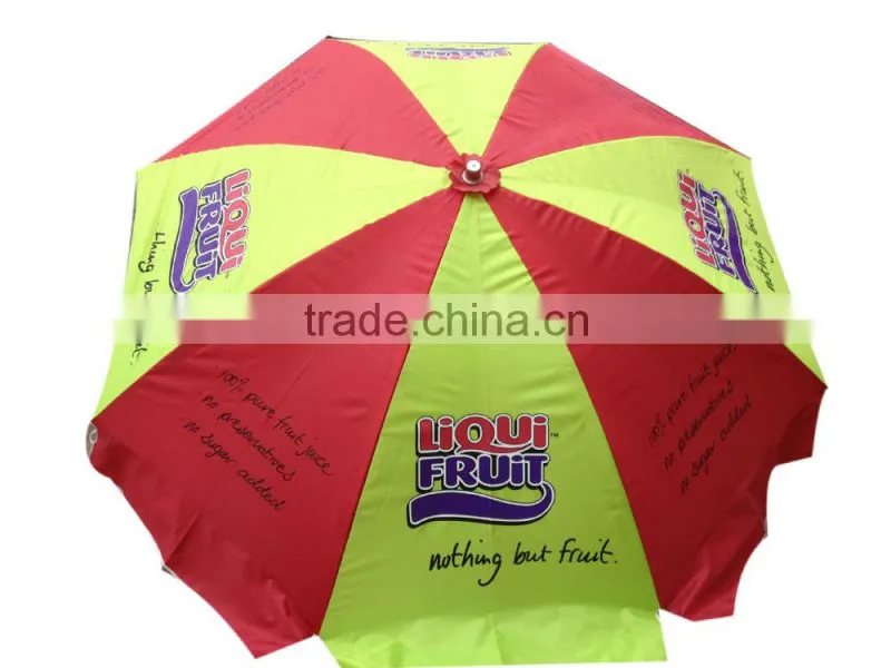 logo printing customized professional beach umbrella