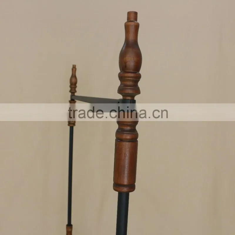 Chinese style wood flooring display rack