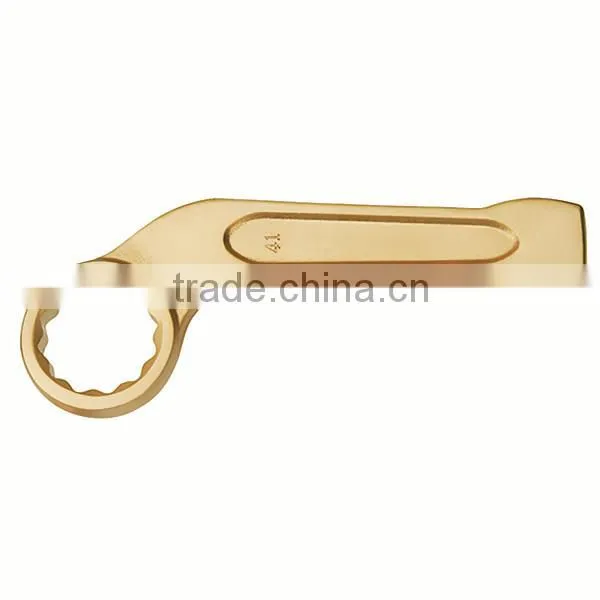17~185mm Striking Box End Wrench 6 Points ring slogging spanner