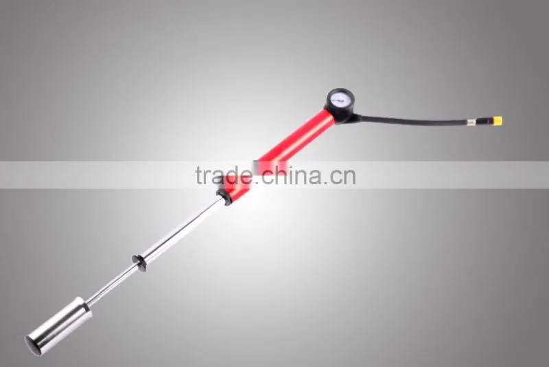 High Pressure Durable Aluminum JL9614 06 With Pressure Gauge Mini Bicycle Air Pump
