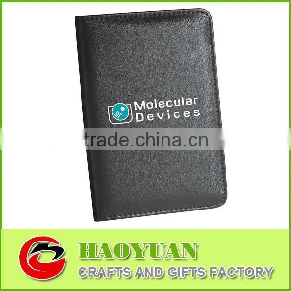 Newly genuine leather passport holder made in China