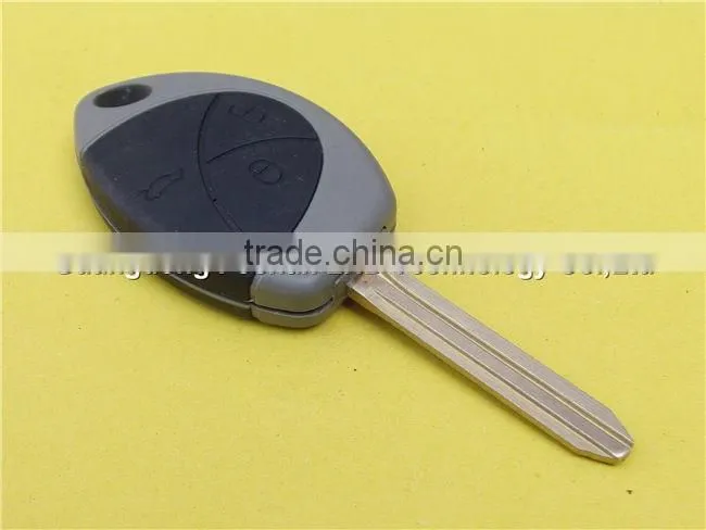New style car remote key blank with 3 buttons for Toyota key shell blank fob case