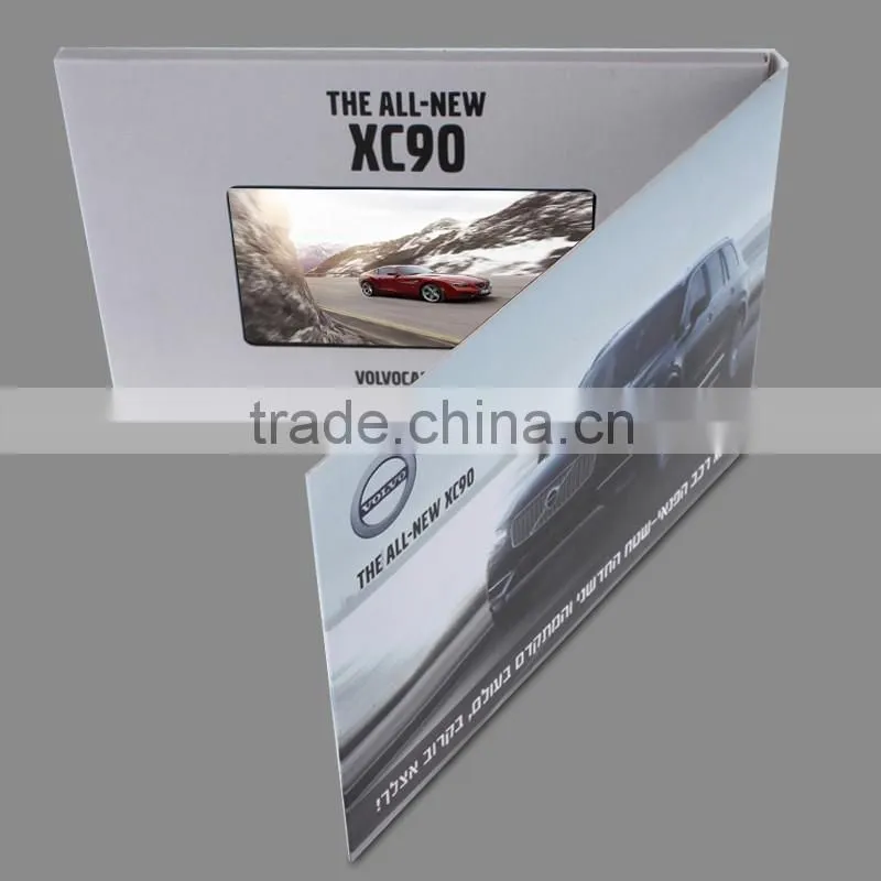 AVI/WMV/MP4/MOV/MPG/RMVW video format customize video brochure