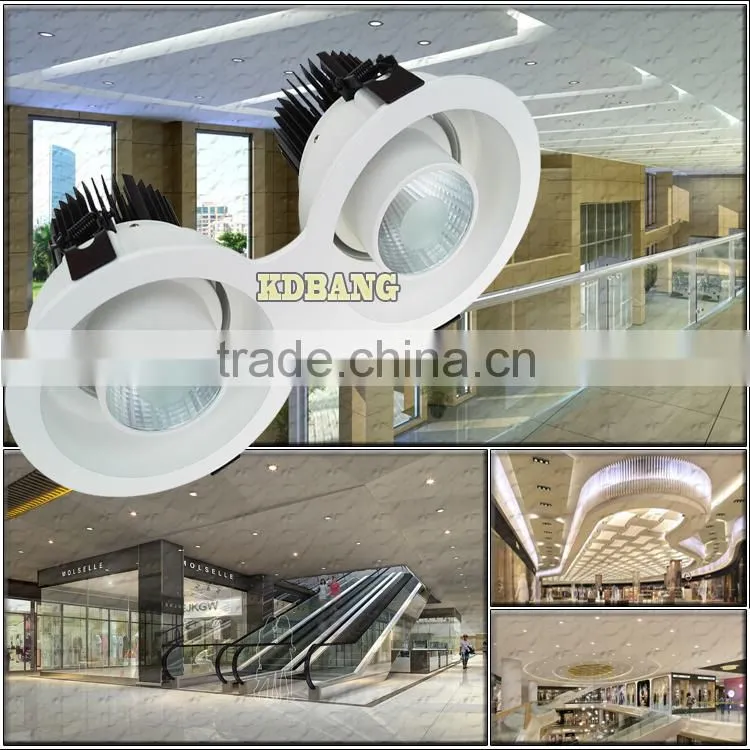 2*15w cob downlight,recessed led ceiling light