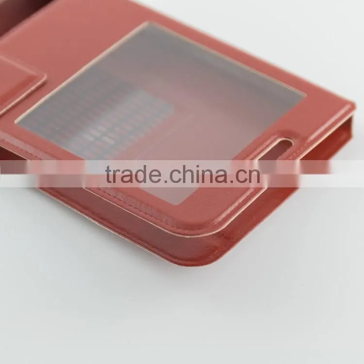Flip PU mobile case leather phone shell case general any models Universal cell phone case for huawei p8 lite