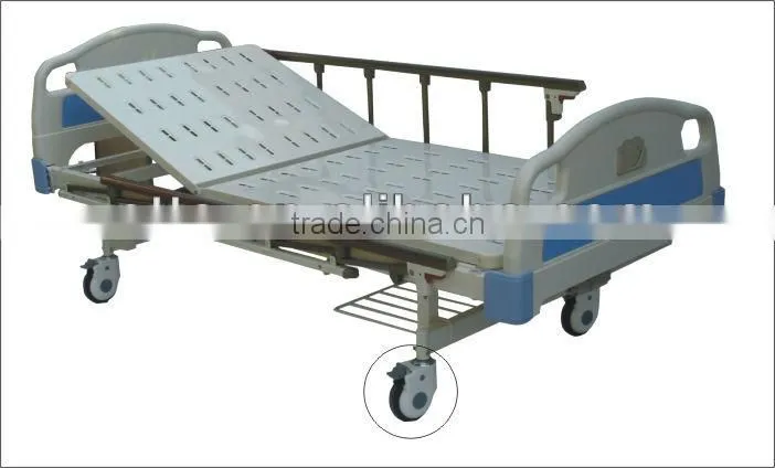 One crank manual used hospital bed