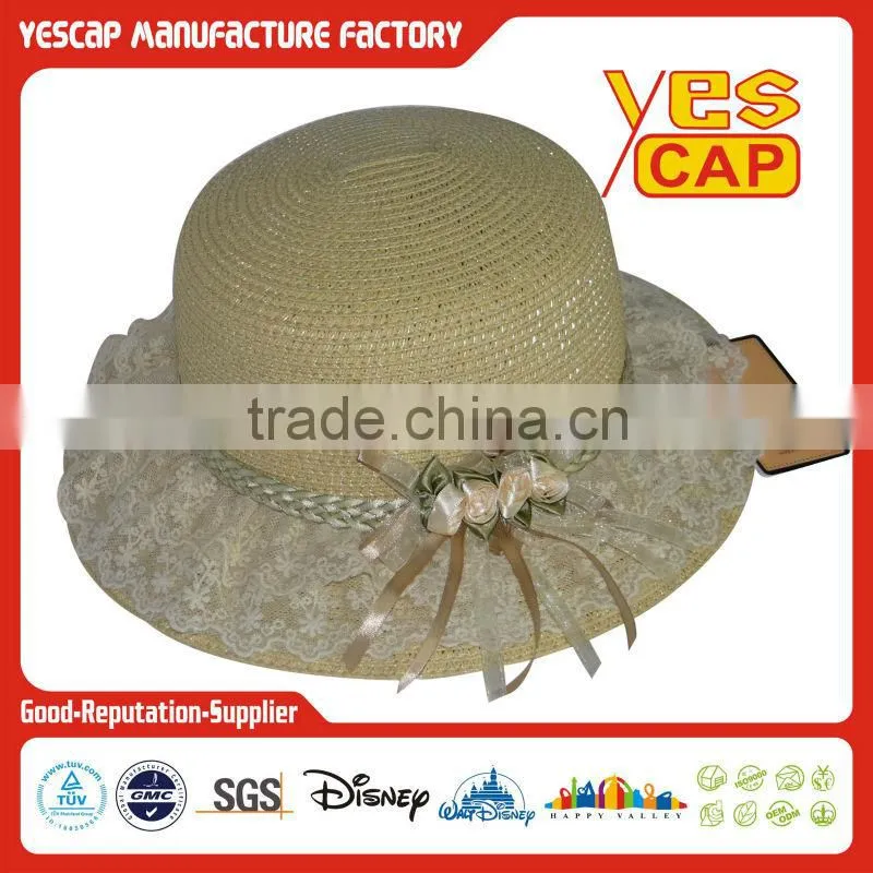 fashion straw hats for women/ladies straw hats