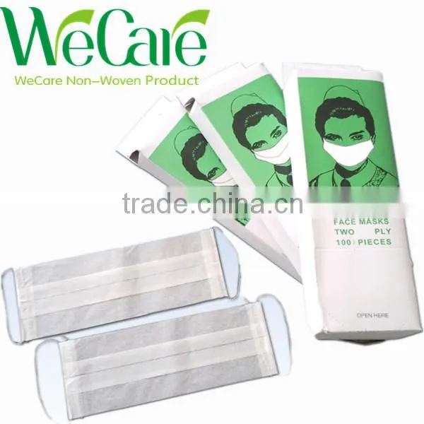 Disposable Non woven surgical 3-ply blue Hygienic Sanitary face mask with earloop 17.5*9.5cm