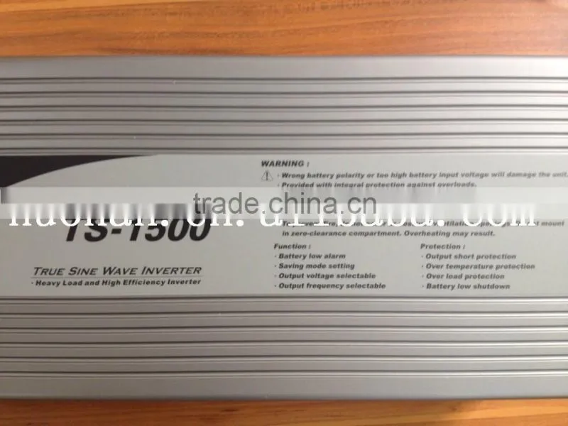 Meanwell 1500W True Sine Wave DC-AC Power Inverter/inverter charger pure sine/wind inverters