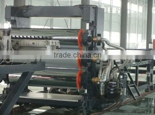 PET plastic sheet extrusion machine
