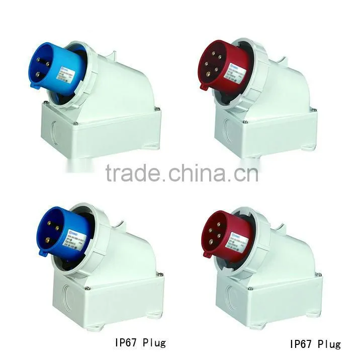 4P 32A 400VAC plug for reefer container