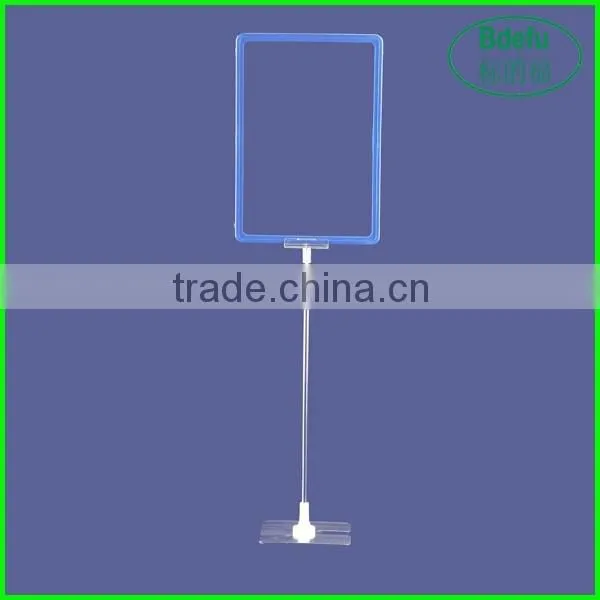 High Quality Promotional Display Stand Frames Sign Holder with Poster/small sign holder