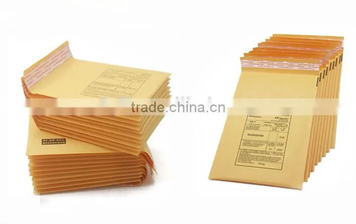 Custom Design Self-seal Craft Bubble padded Mailer