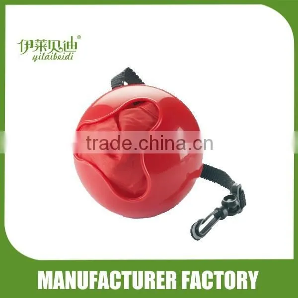 Ball-shaped foldable shopping bag