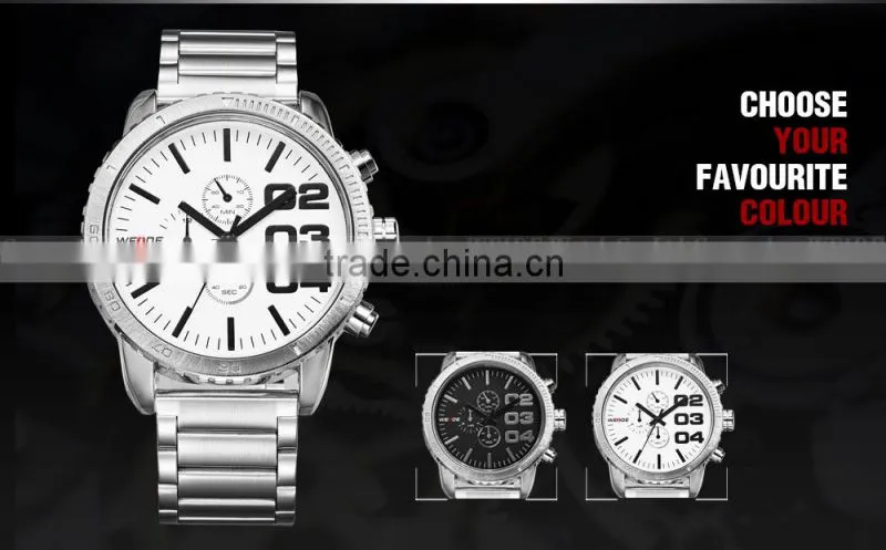 Stainless Steel Quartz Movements Fashion Watch Digital Watch Designer