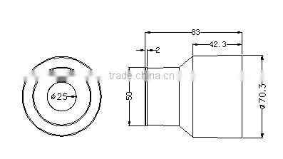 9w led underground light IP65 underground light 9LED higt power underground light