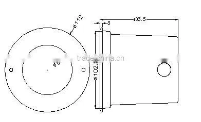 9w led underground light IP65 underground light 9LED higt power underground light
