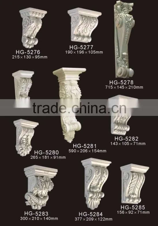 5273 PU foam Corbel in muldings/home decorations/home design