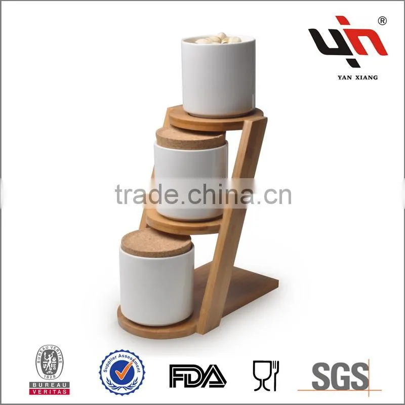 White Ceramic Ginger Jars