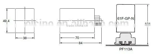 Floatless level switch relay(61F-GP-N, AFR-1, PM61F-GR,AFS-GR,AFS-1)